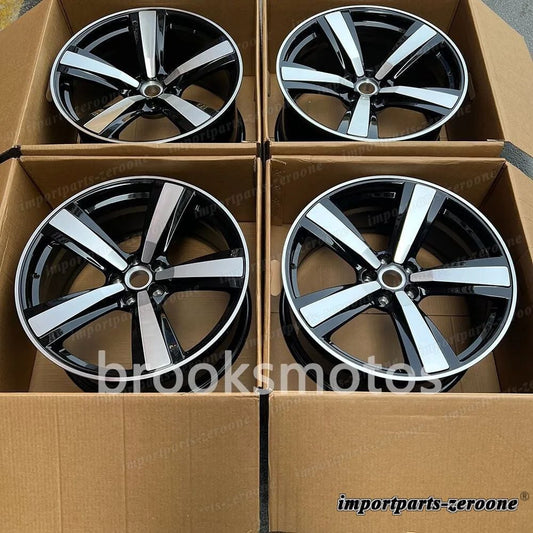 ポルシェ マカン 21x9.5 21x10 5x112 鍛造新品5 スポークスタイルホイール　21インチ LI-2083