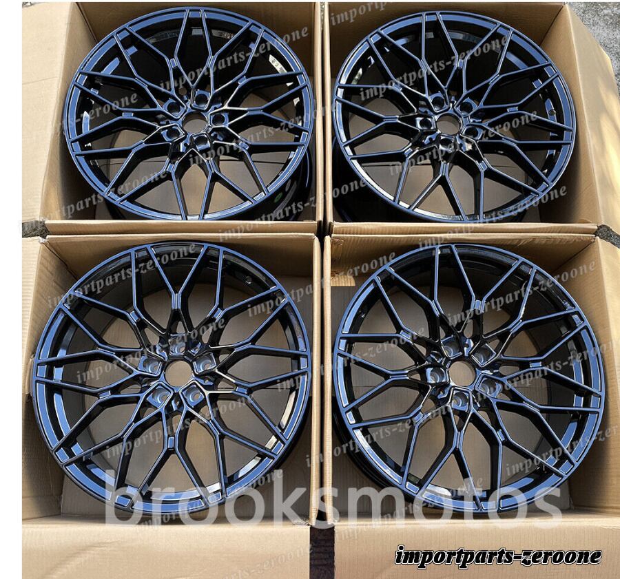 1点限り 20インチ NEW ブラックスタイル　ホイール BMW 3シリーズ 4シリーズ F30 32 33 36 　４本セット　鋳造-BRN-11419★