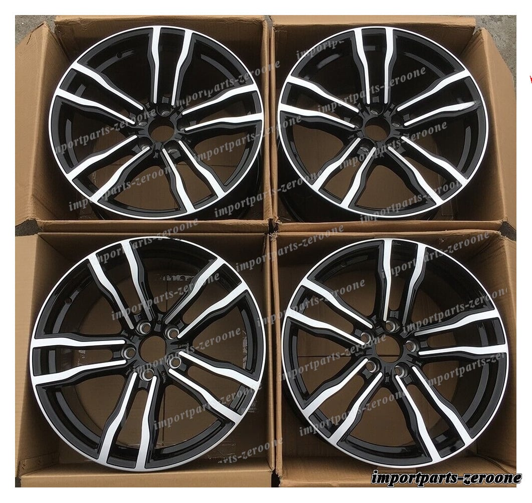 1点限り 20インチ ブラック スタイル スタッガー ホイール BMW X5 E70 F15 X6 E71 F16 5x120 612　-BRN-12075　鍛造　★
