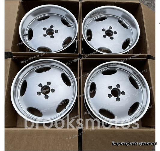 1点限り 18インチ オールドスクール ディープコンケーブホイール 18x9.5 ET35 5x112 66.6 4本セット　２ピース　-BRN-11660★