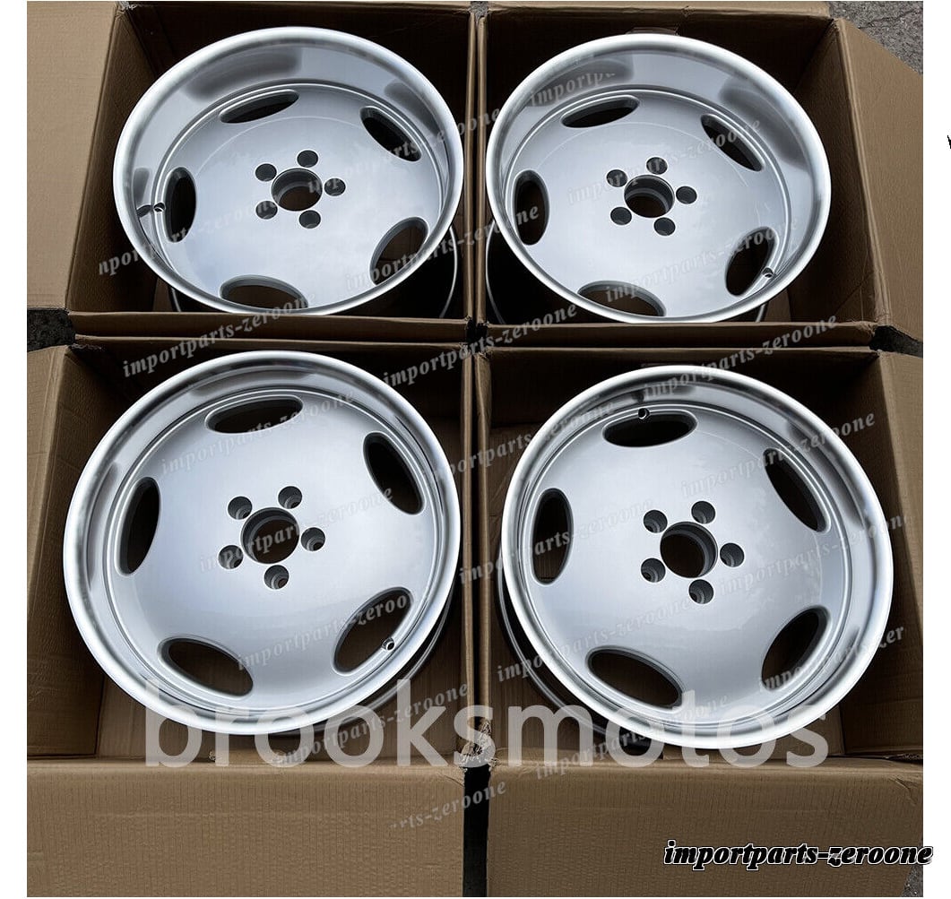 1点限り 18インチ オールドスクール ディープコンケーブホイール 18x9.5 ET35 5x112 66.6 4本セット　２ピース　-BRN-11660★