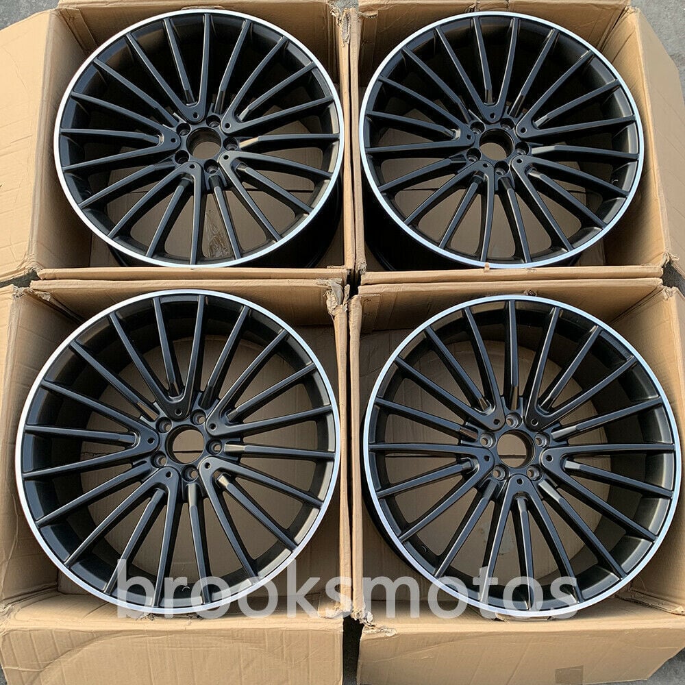 1点限り 21インチ マルチ スポーク STYLE ホイールセット メルセデスベンツ W166 W167 X166 GLS 　-BRN-1191★