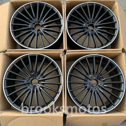 1点限り 21インチ マルチ スポーク STYLE ホイールセット メルセデスベンツ W166 W167 X166 GLS 　-BRN-1191★