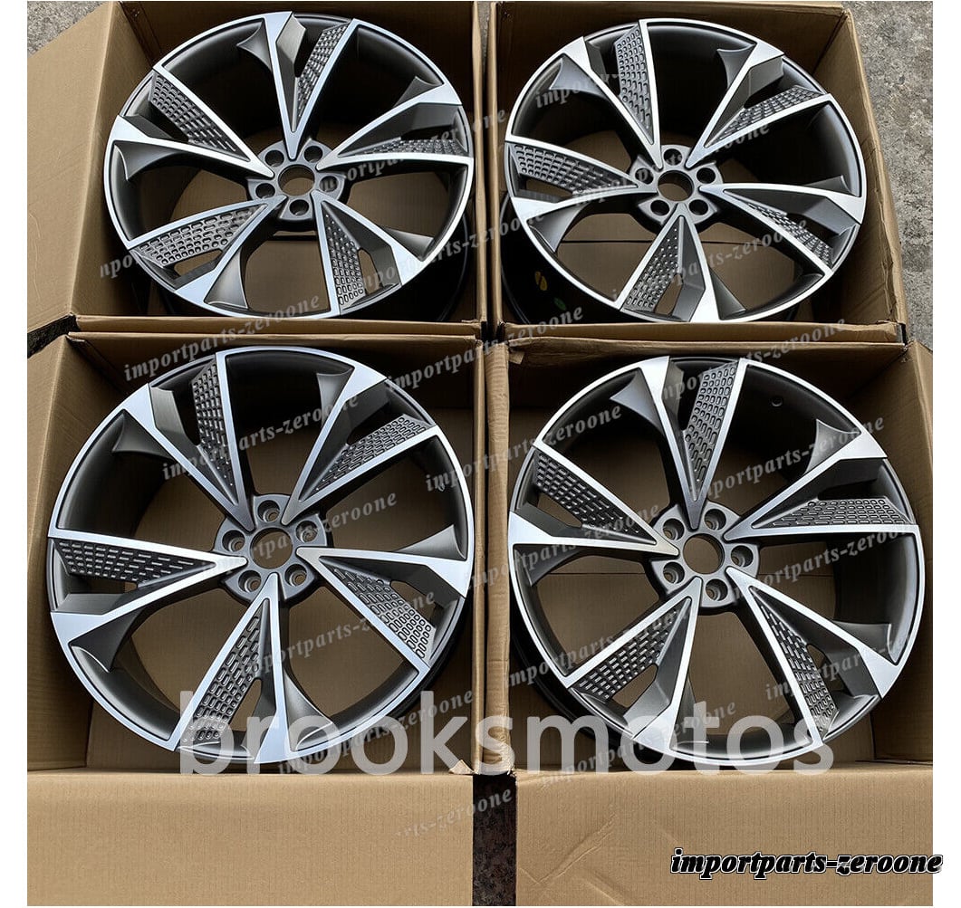 1点限り 20インチ　新品RS7 グレー スタイル ホイール 2007+ アウディ A5 4 個セット　-BRN-11850