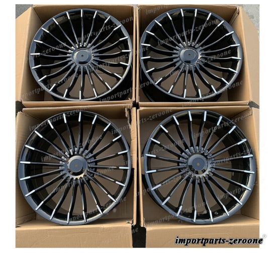 1点限り 21インチ B7スタイル　ブラック　ホイール BMW 7シリーズ G70 2022-2024 ４本セット　-BRN-11240-2★