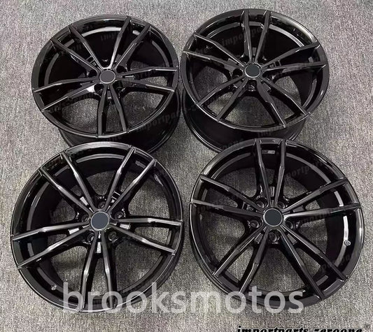 19インチ グロス ブラック スタイル ホイール  BMW G20 21 3 4 シリーズ G22 23 5x112 791 適合 LI-2099