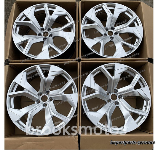 1点限り 21インチ 新品ホイール 2021~25 アウディ Q5 21x8.5 オフセット34 ハイパーシルバー -BRN-11988-4　鍛造　★