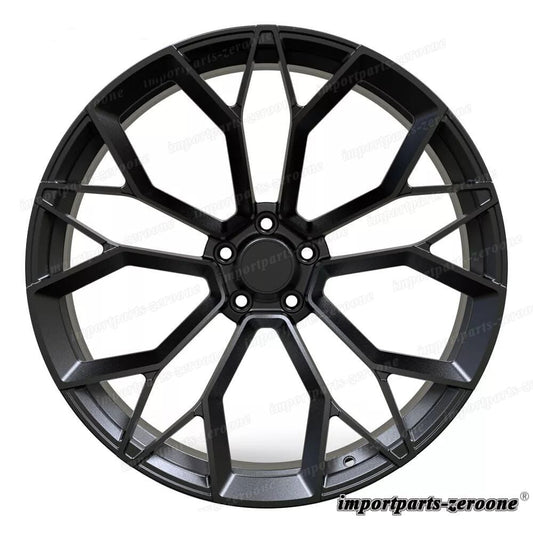 24インチNEWサテンブラックスタイルホイール2020 + アストンマーティン DBX 24x10 24x12 適合 LI-2121