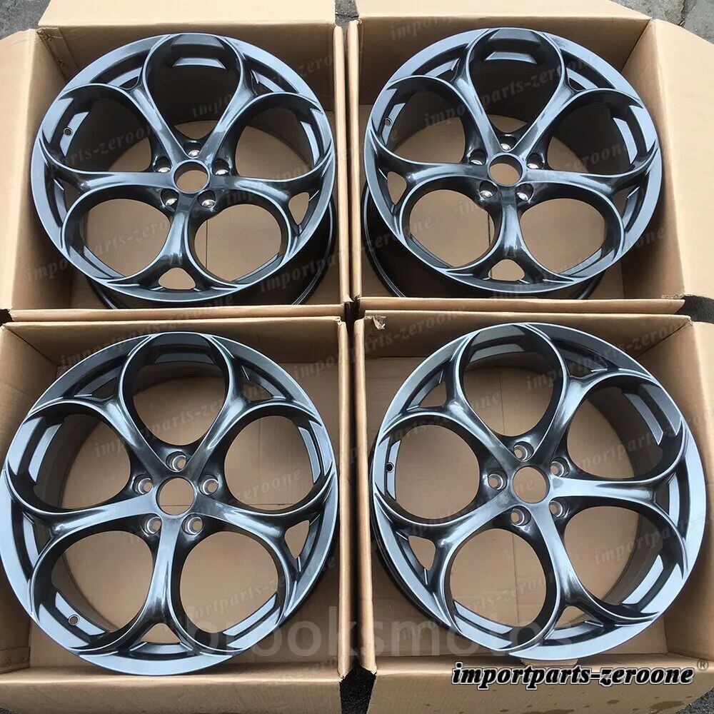 アルファロメオジュリアQV 19インチ用ドラクグレースタッガーホイール 19x8.5 19x10 LI-1612