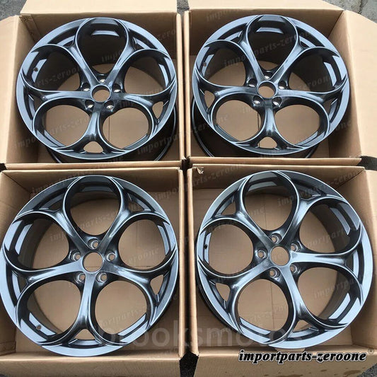アルファロメオジュリアQV 19インチ用ドラクグレースタッガーホイール 19x8.5 19x10 LI-1612