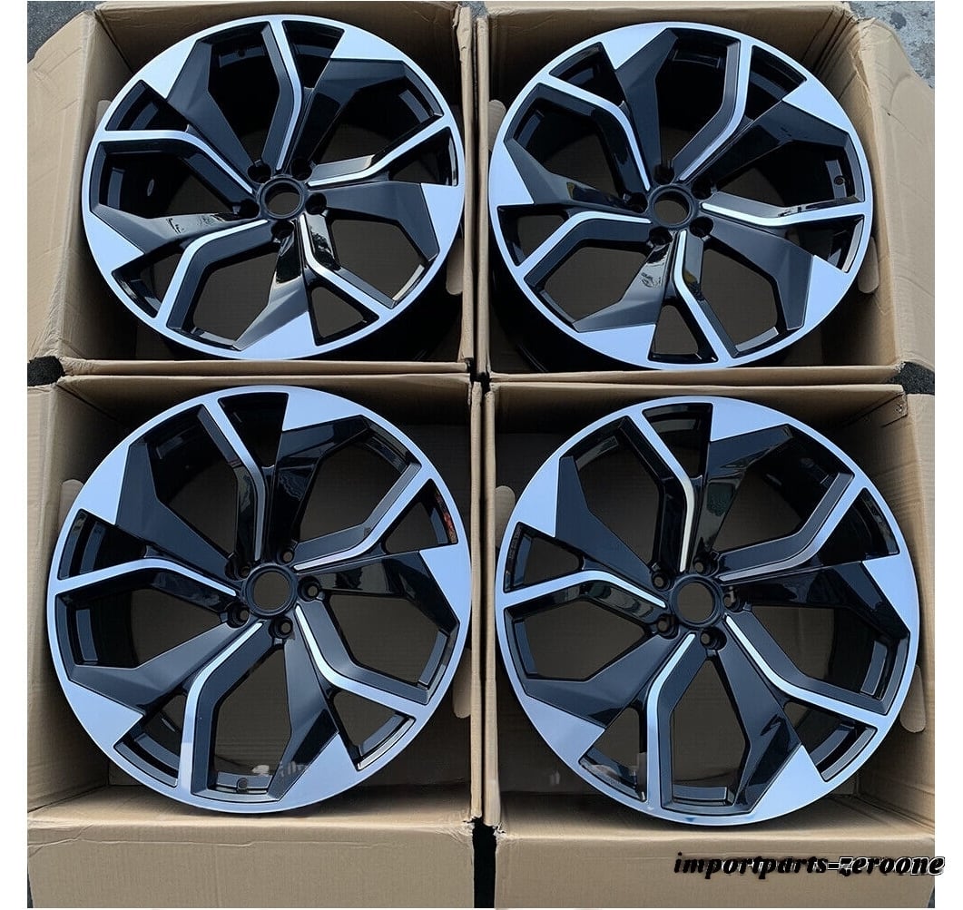 1点限り 19インチ新品 RS スタイル ホイール アウディ A5 S5 Q5 A7 S7 19x8.5 オフセット33 4本セット　-BRN-11903★